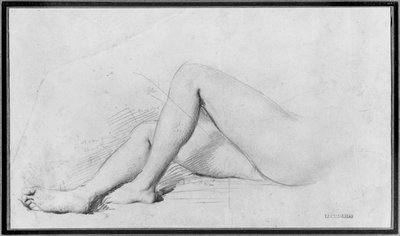 Study of Legs by Théodore Chassériau
